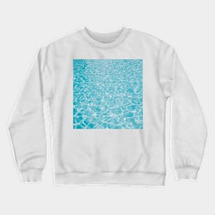 Blue Ocean Waves Crewneck Sweatshirt